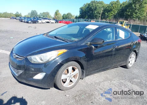 2013 Hyundai Elantra Gls from USA, damaged, VIN 5NPDH4AE0DH415176